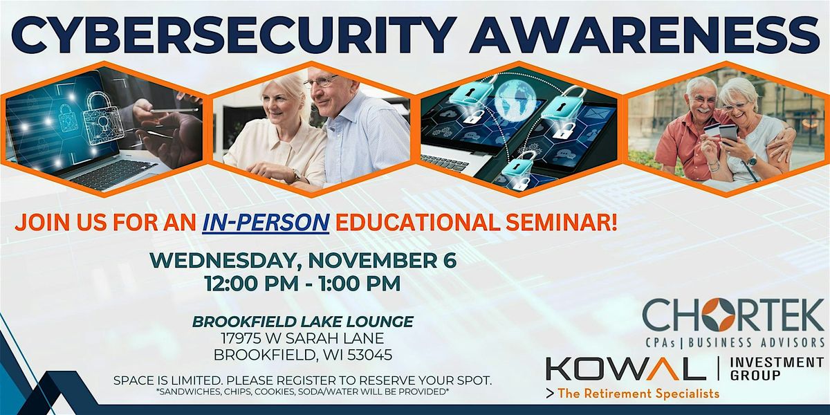 Cybersecurity Awareness - 11\/6\/2024 (Brookfield)