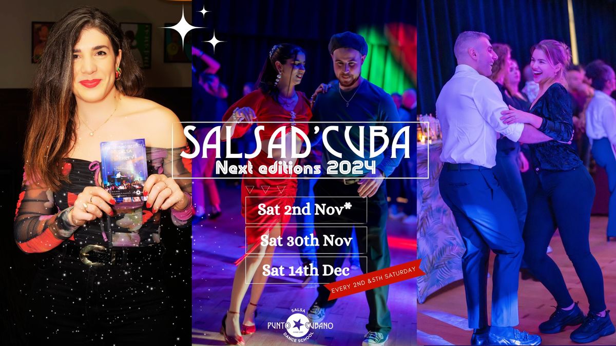 SalsaD'Cuba - Saturday 2nd November - Amsterdam