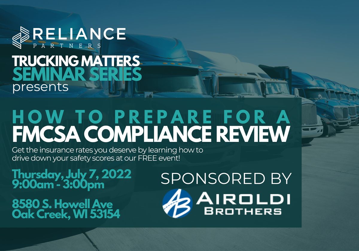 How to Prepare For a FMCSA Compliance Review, 8580 S Howell Ave, Oak