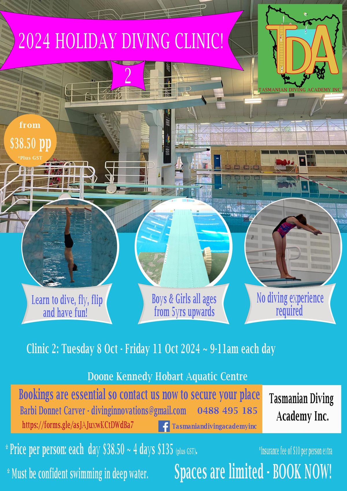 October 2024 Holiday springboard diving clinic 2.