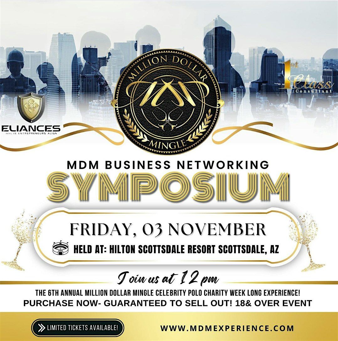 Friday - Million Dollar Mingle Business Networking Symposium (10\/25\/24)