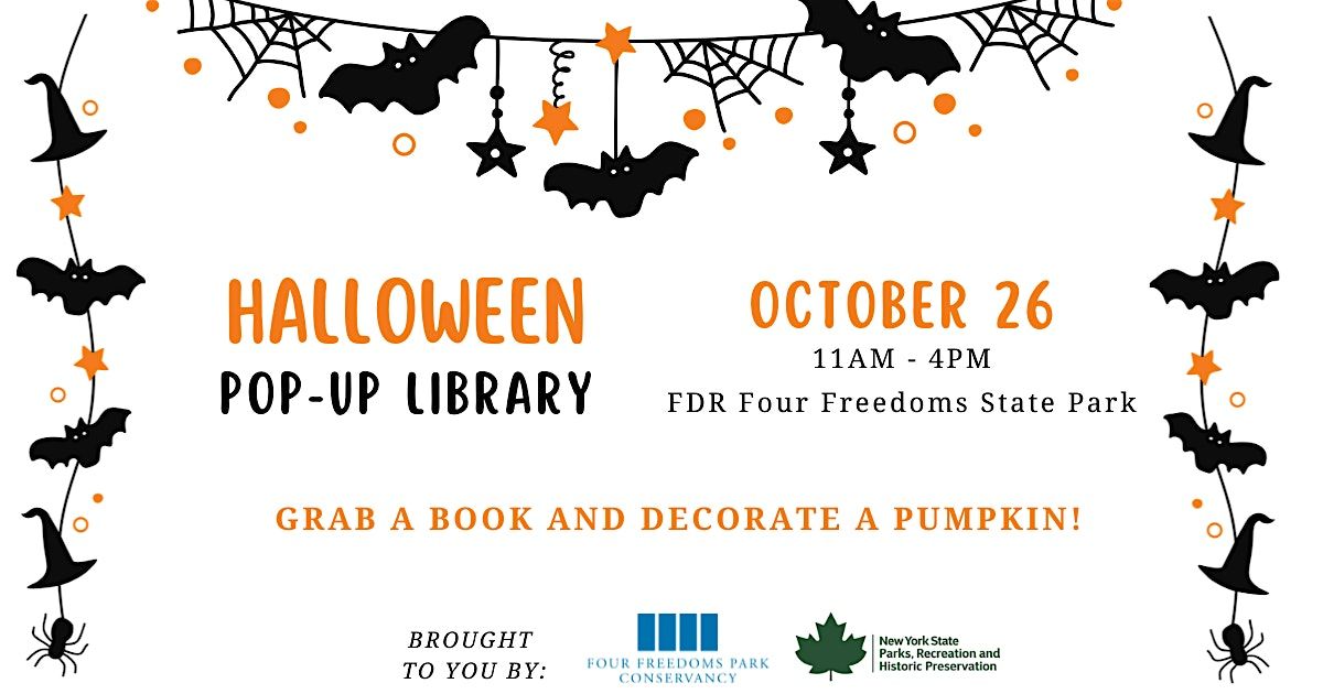 Halloween Pop-Up Library