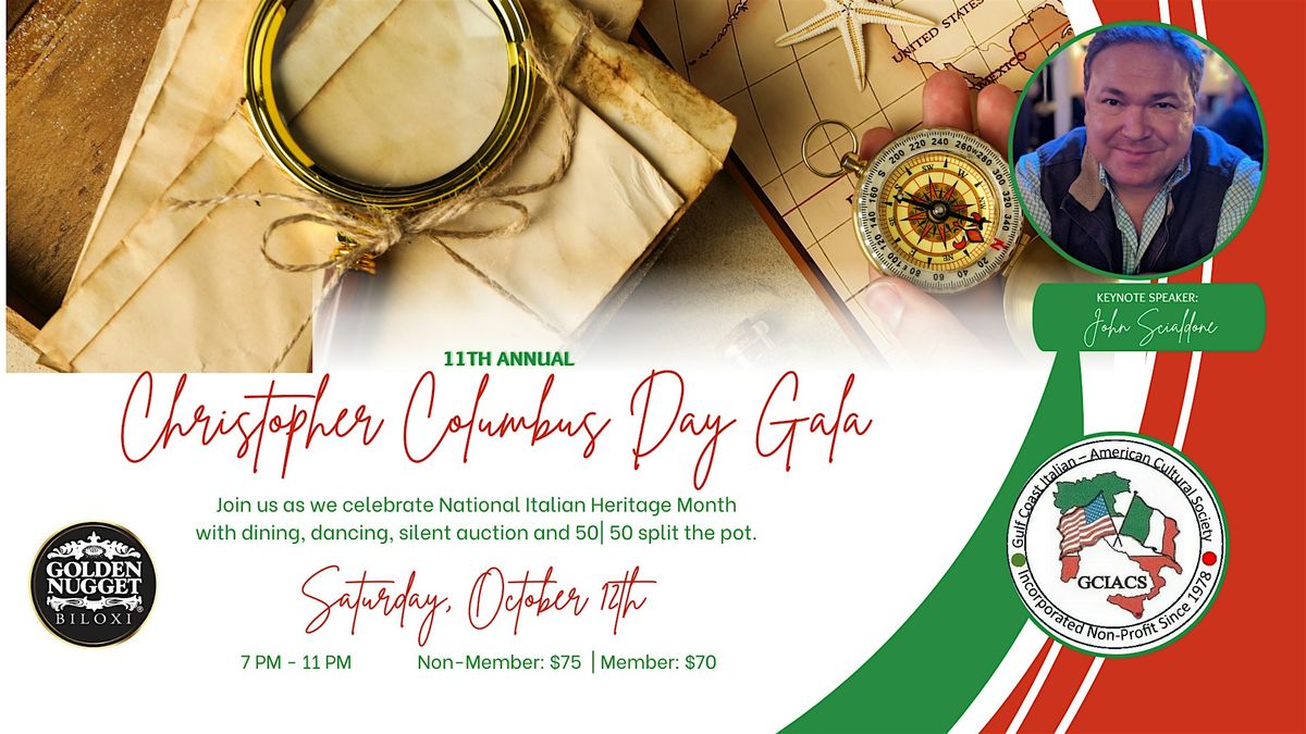 11th Annual Christopher Columbus Day Gala