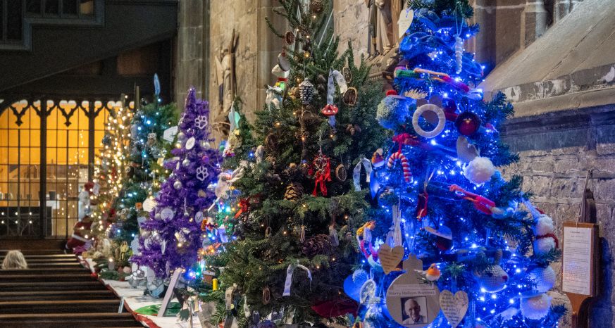 Christmas Carolling-Chesterfield Crooked Spire Christmas Tree Festival