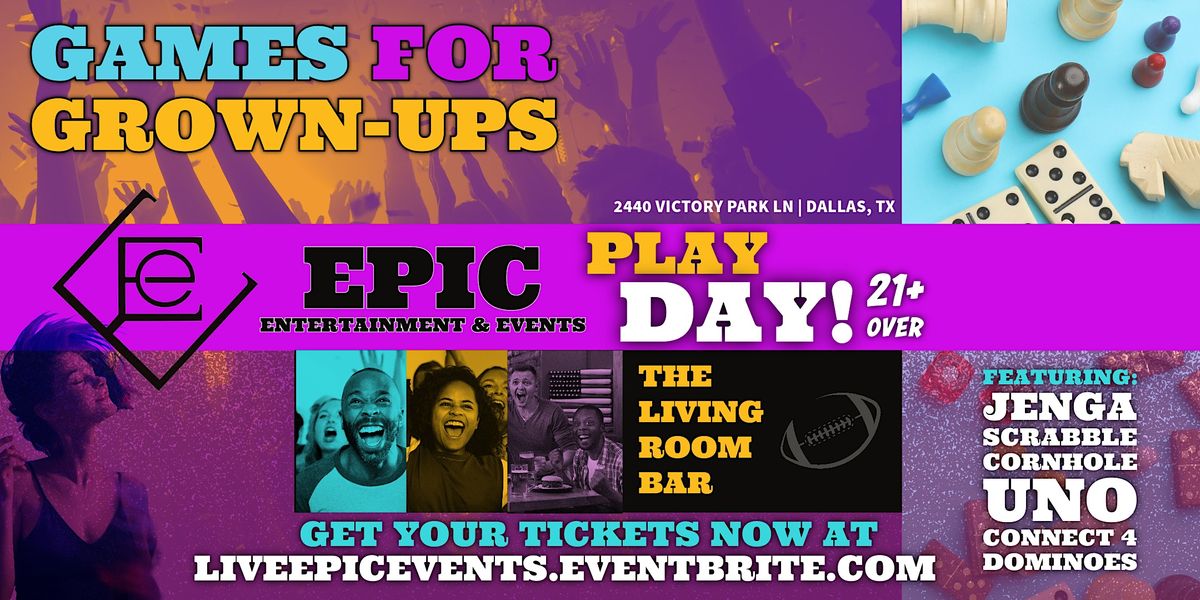Saturday Day Party - EPIC Play Day