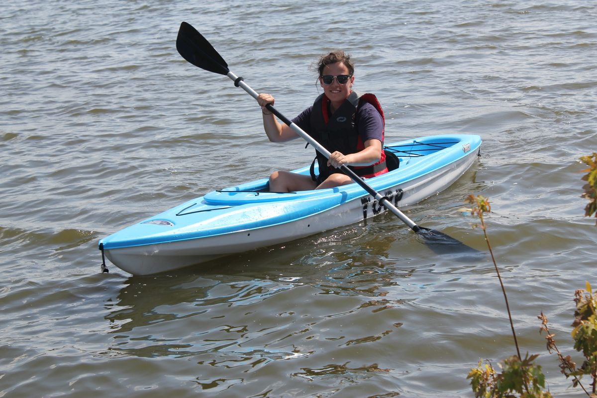 Kayak and Swim at River Pond Park