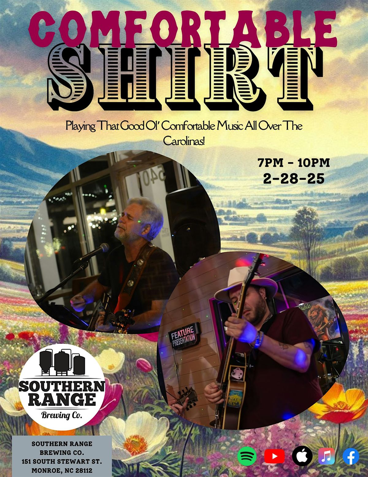 Comfortable Shirt: Live from Southern Range Brewing Company!