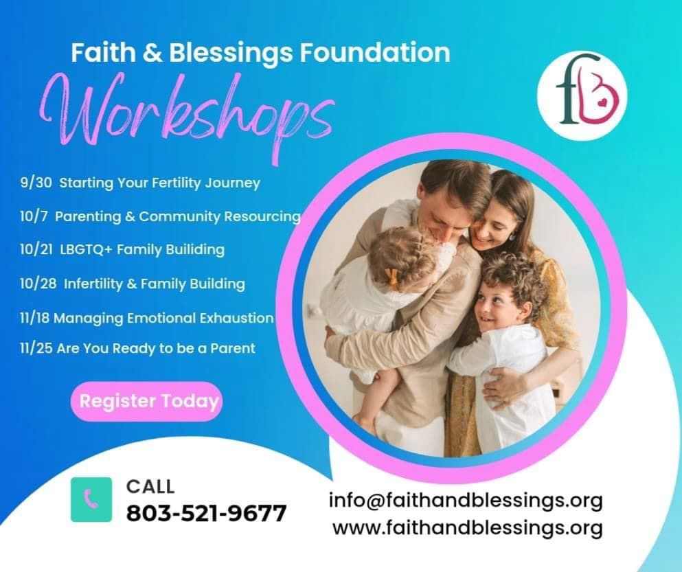 Faith and Blessings Foundation Workshop: Starting Your Fertility Journey