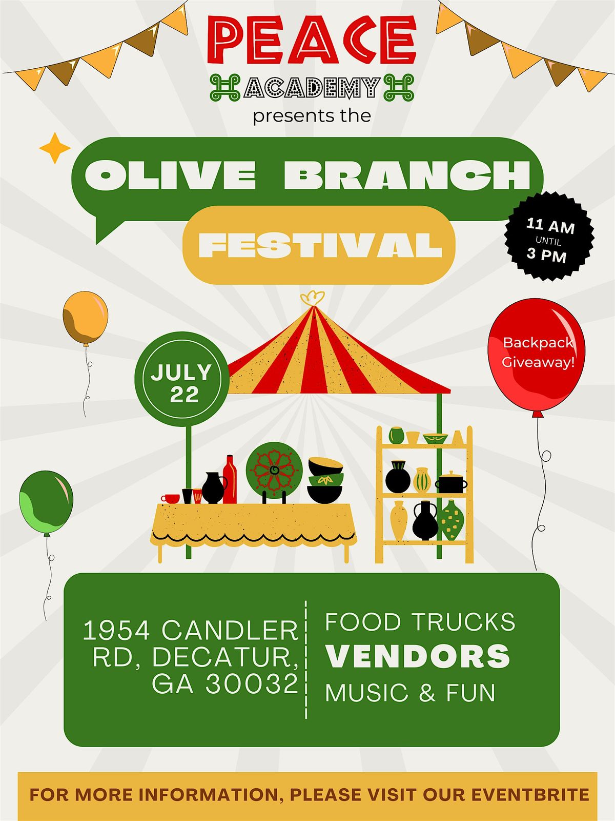 2024 PEACE Academy - Olive Branch Festival