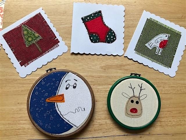 Free Motion Embroidery for Christmas Class at Abakhan  Shrewsbury