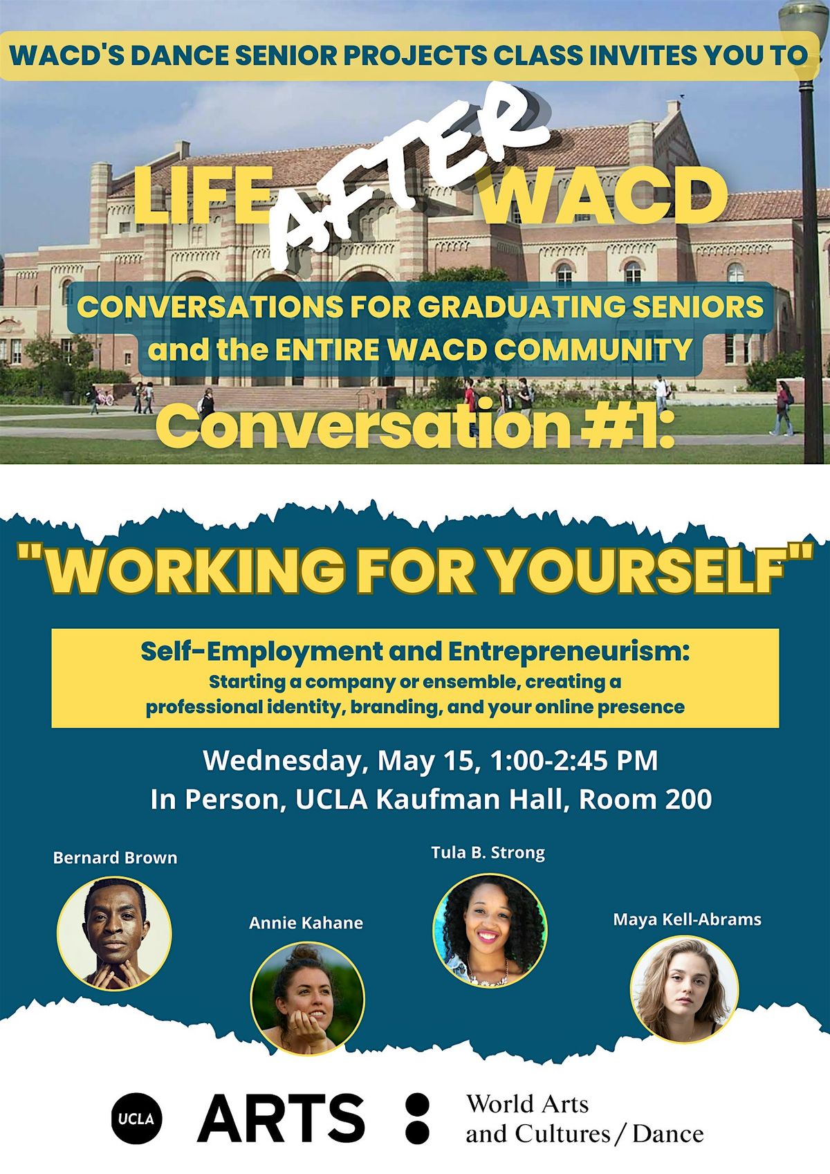 Life After WACD - Conversation #1: Working for Yourself