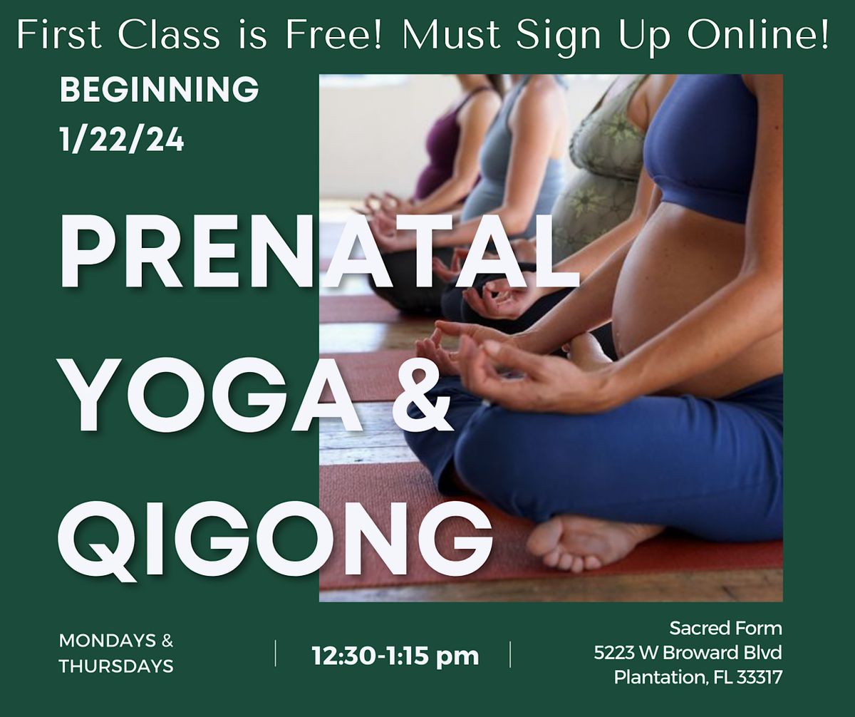 Prenatal Yoga and Qigong Class