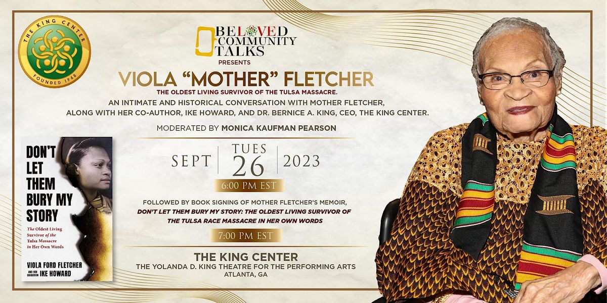 Beloved Community Talks presents  Viola "Mother" Fletcher