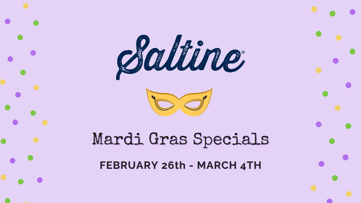 Mardi Gras Specials