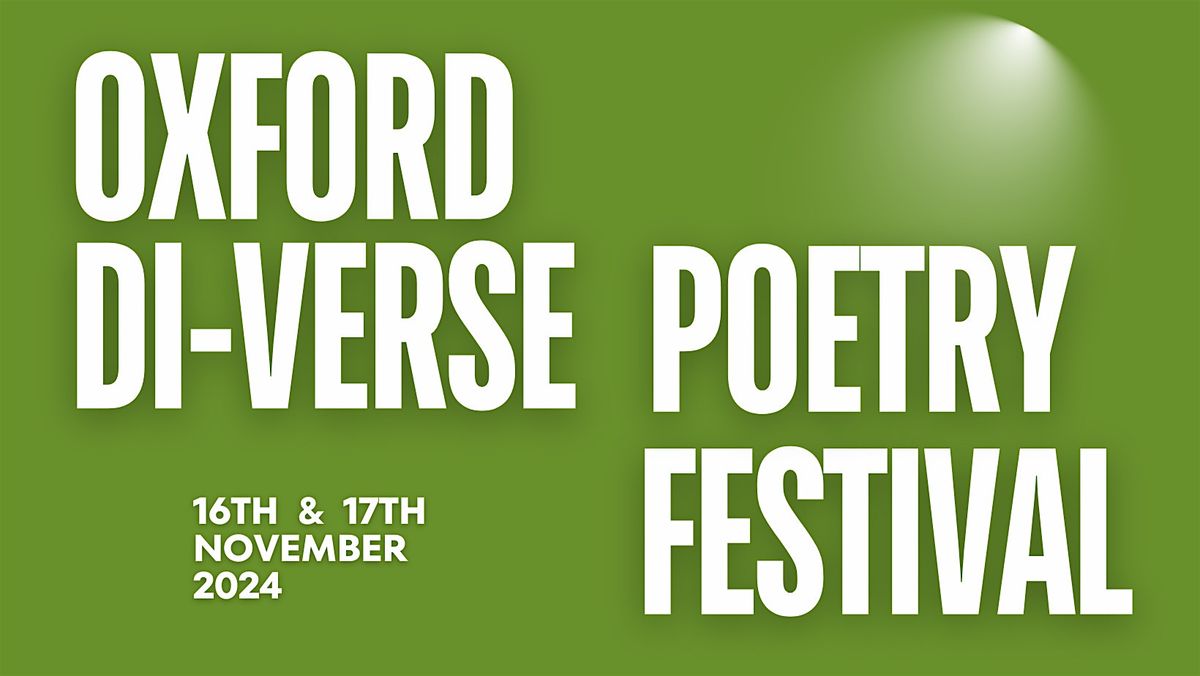 Oxford Di-Verse Poetry Festival