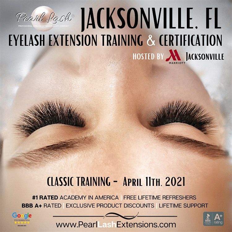 Eyelash Extension Training & Certification by Pearl Lash Jacksonville, FL