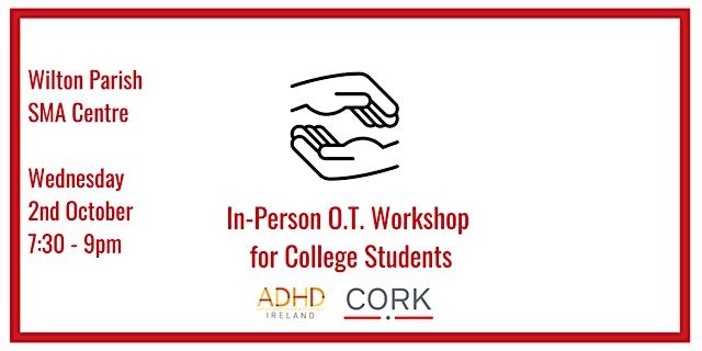 In-Person O.T. Workshop for College Students - Cork