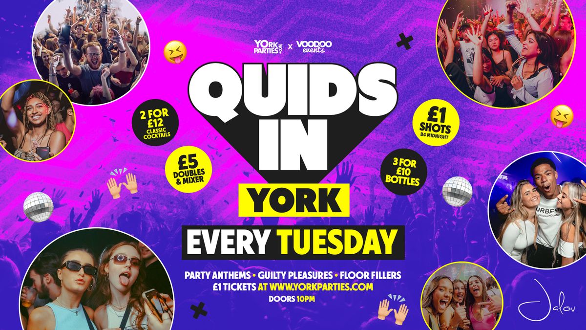 QUIDS IN Tuesdays at Jalou