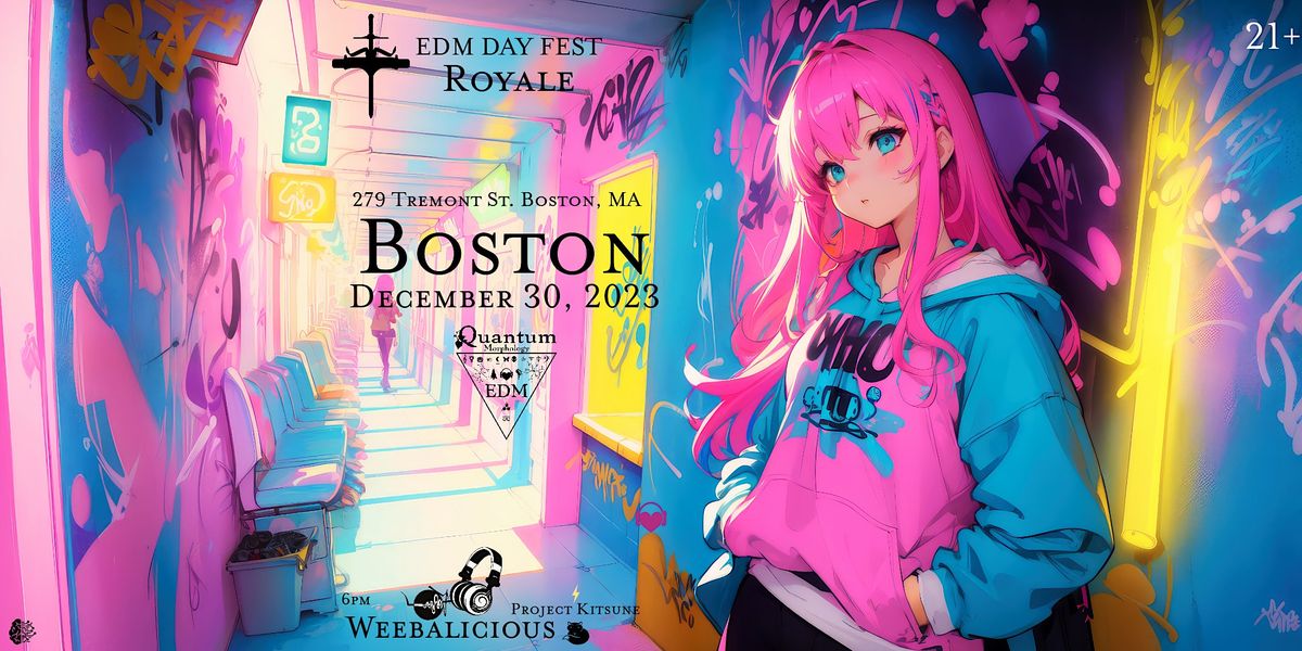 EDM Day-Fest - Royale Boston (Aug 26) - Kitsune Project - The A.I. Rave