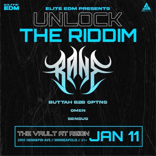 Elite EDM presents Unlock the Riddim featuring RANE