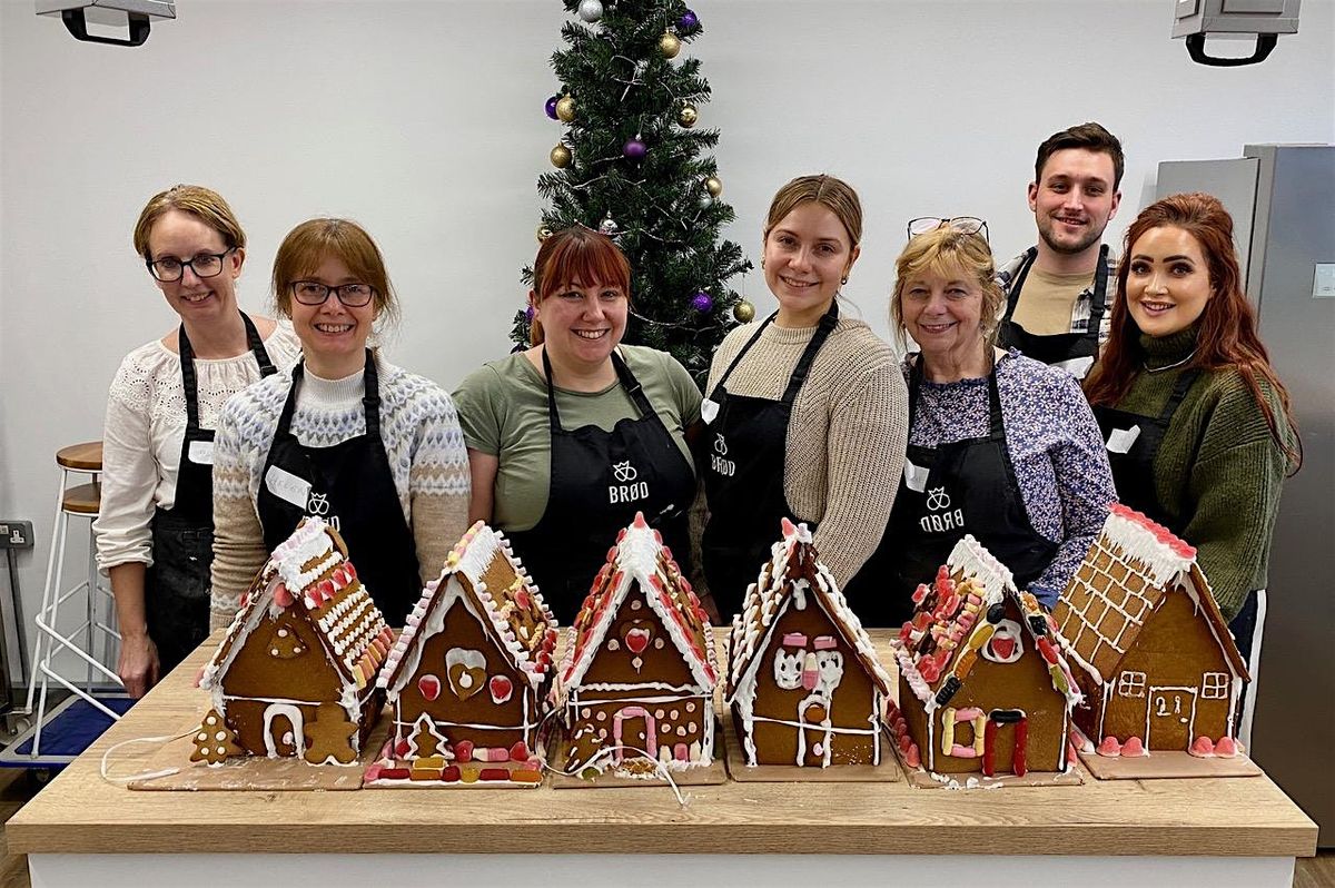 Scandinavian Gingerbread House making and decorating