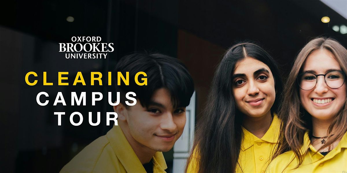 Oxford Brookes Clearing Campus Tours - Headington Campus