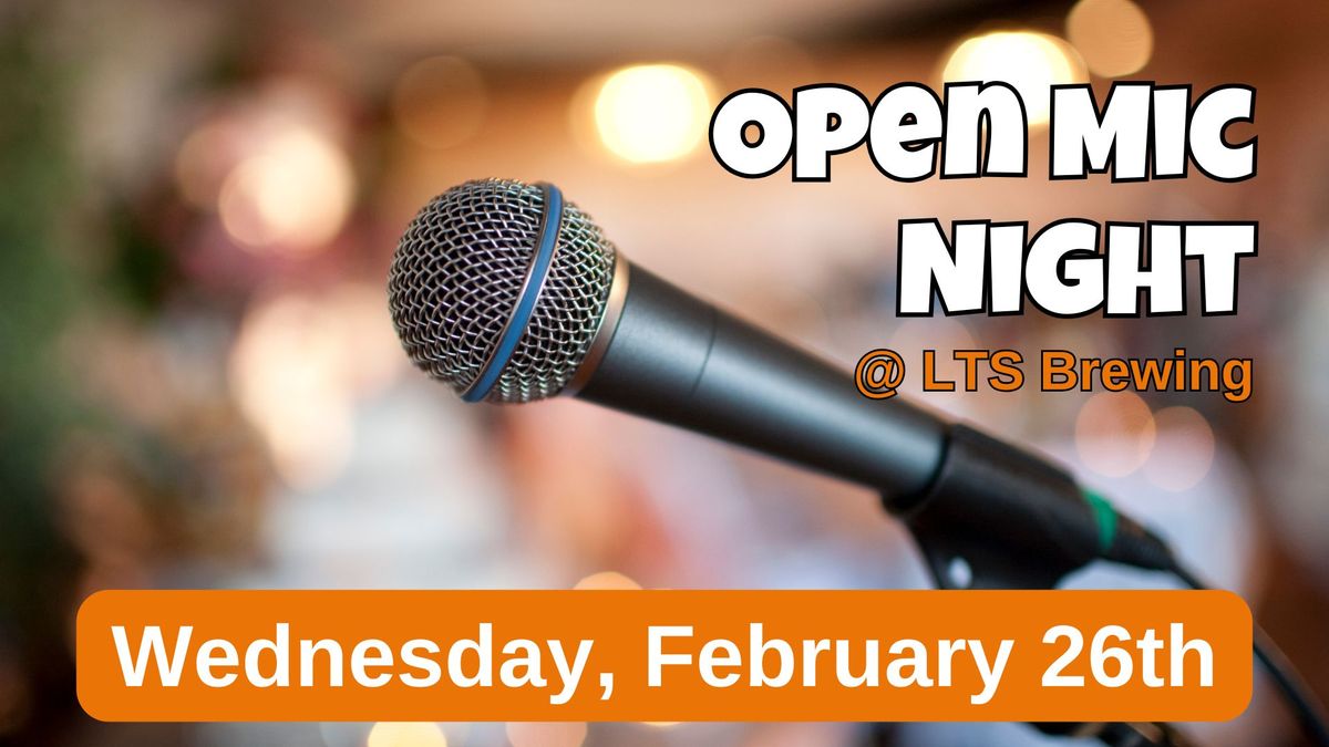 LTS Open Mic Night