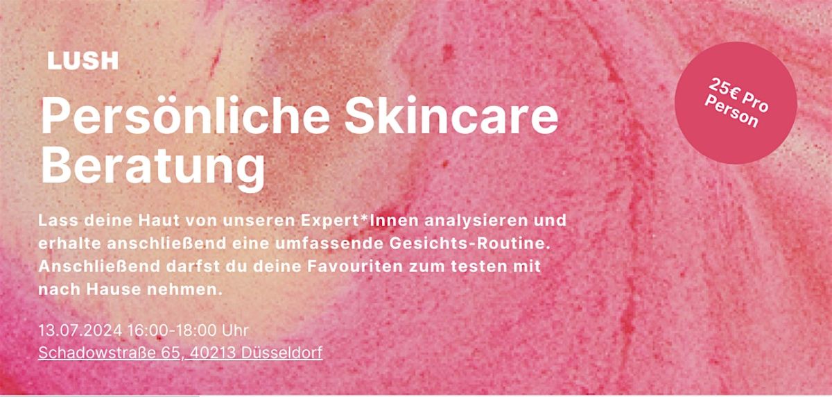 LUSH D\u00fcsseldorf SKIN DAY