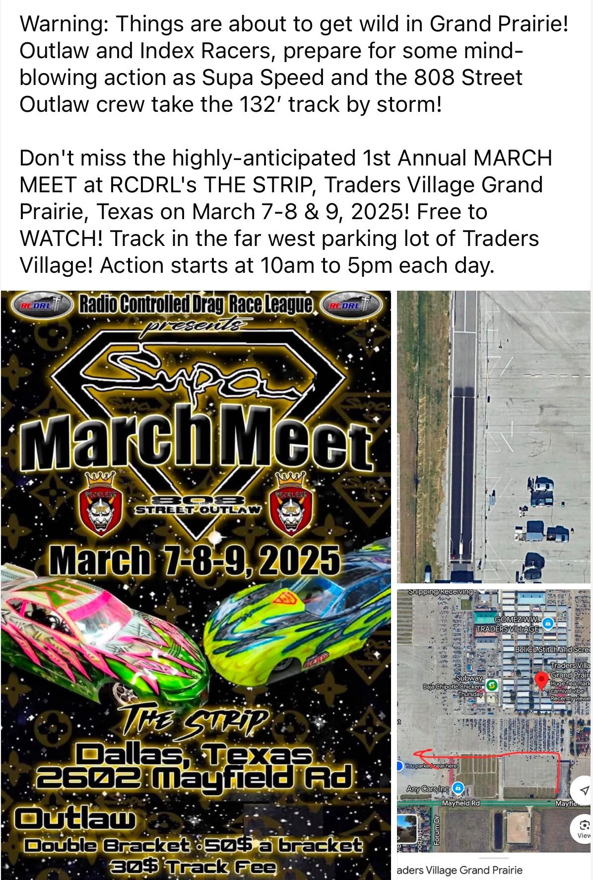 Supa March Meet RC Drag Racing Championship 