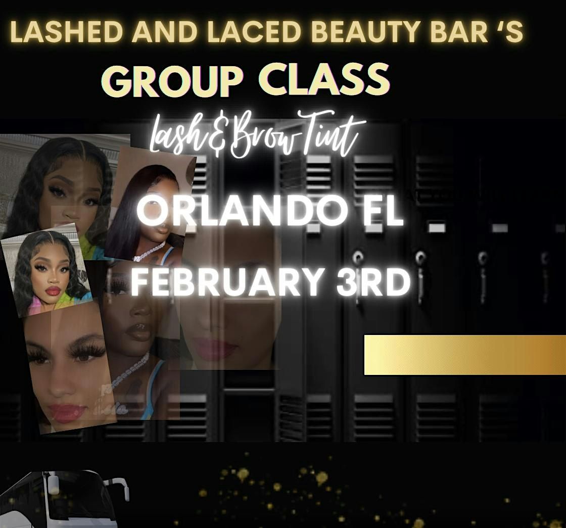 Lash Boss Lash & Brow Tint Group Training Class-ORLANDO FL