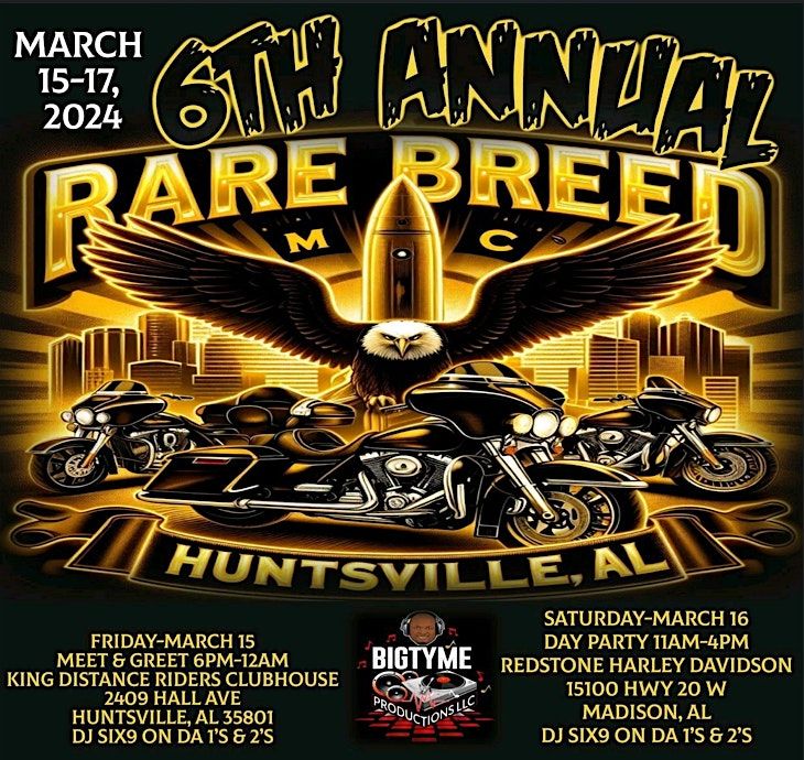 6th Annual Rare Breed MC Party, Redstone Harley-Davidson, Madison, 16 ...