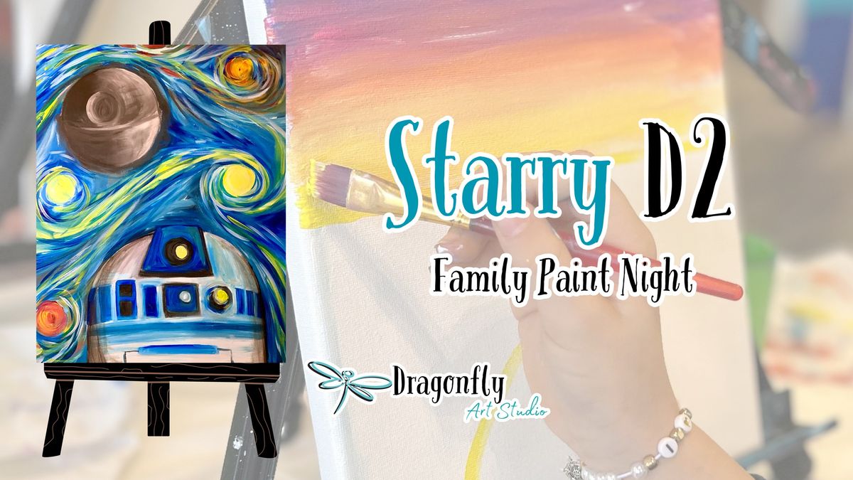 Starry D 2 Paint Night