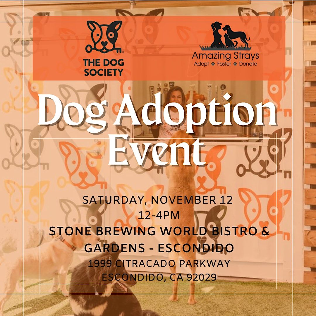 The Dog Society Adoption Event