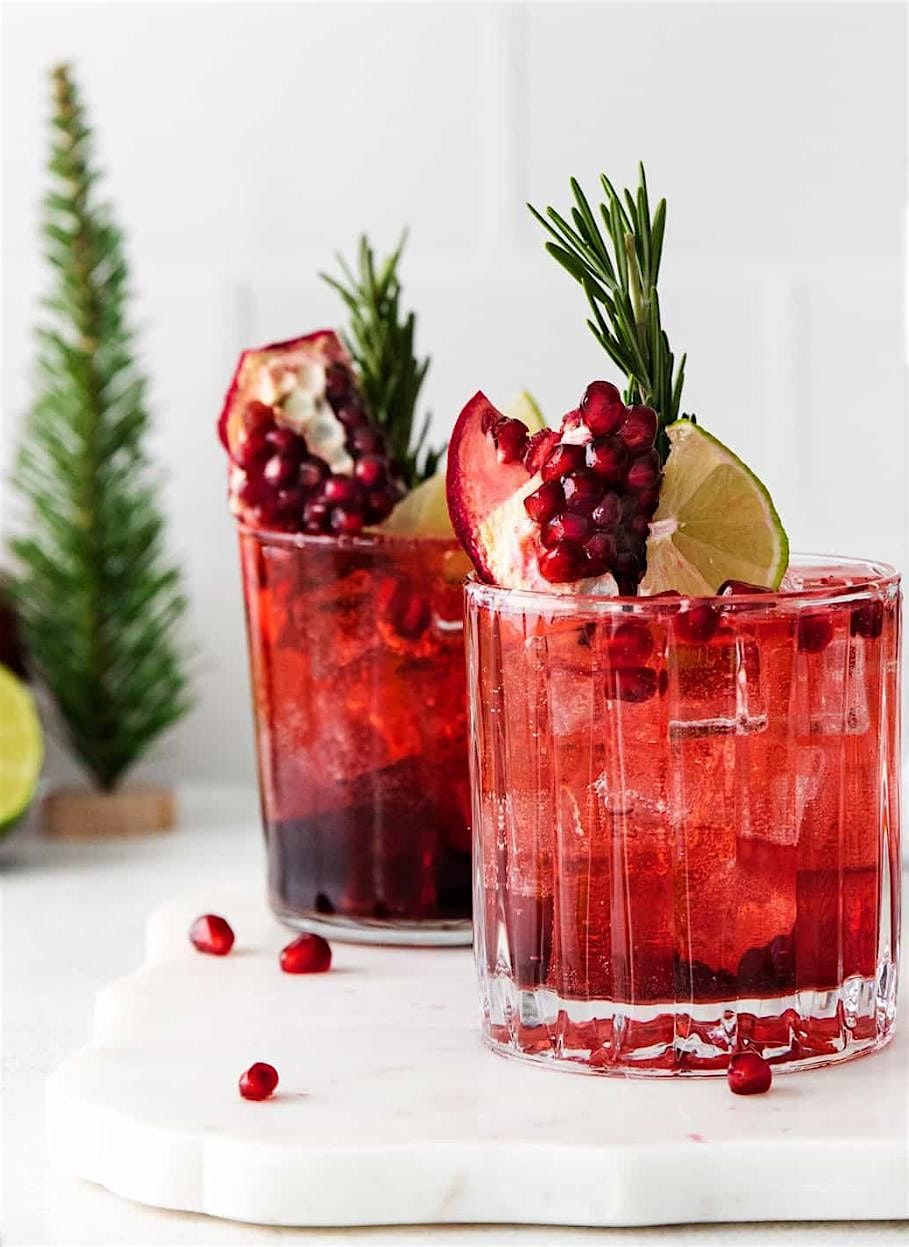 Festive Wreath Making with Cocktails and Canap\u00e9s