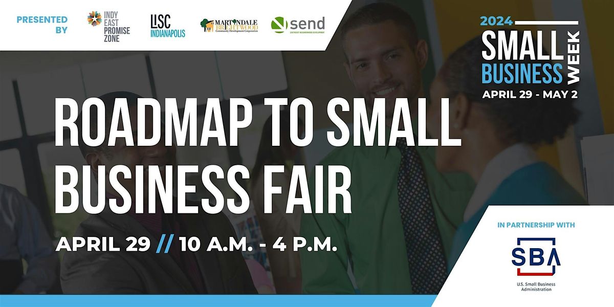 Small Business Week Day 1: Roadmap to Small Business