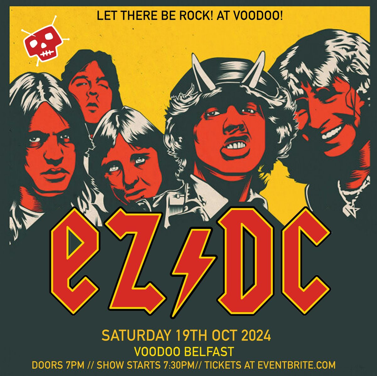 EZ\/DC (AC\/DC tribute band) live at Voodoo Belfast 19\/10\/24