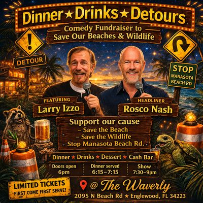 Dinner*Drinks*Detours Comedy Night & Fundraiser