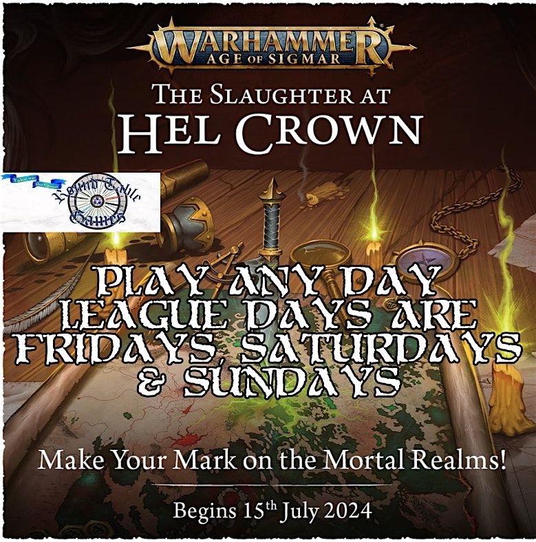 Warhammer Age of Sigmar The Slaughter at Hel Crown Campaign at RTG