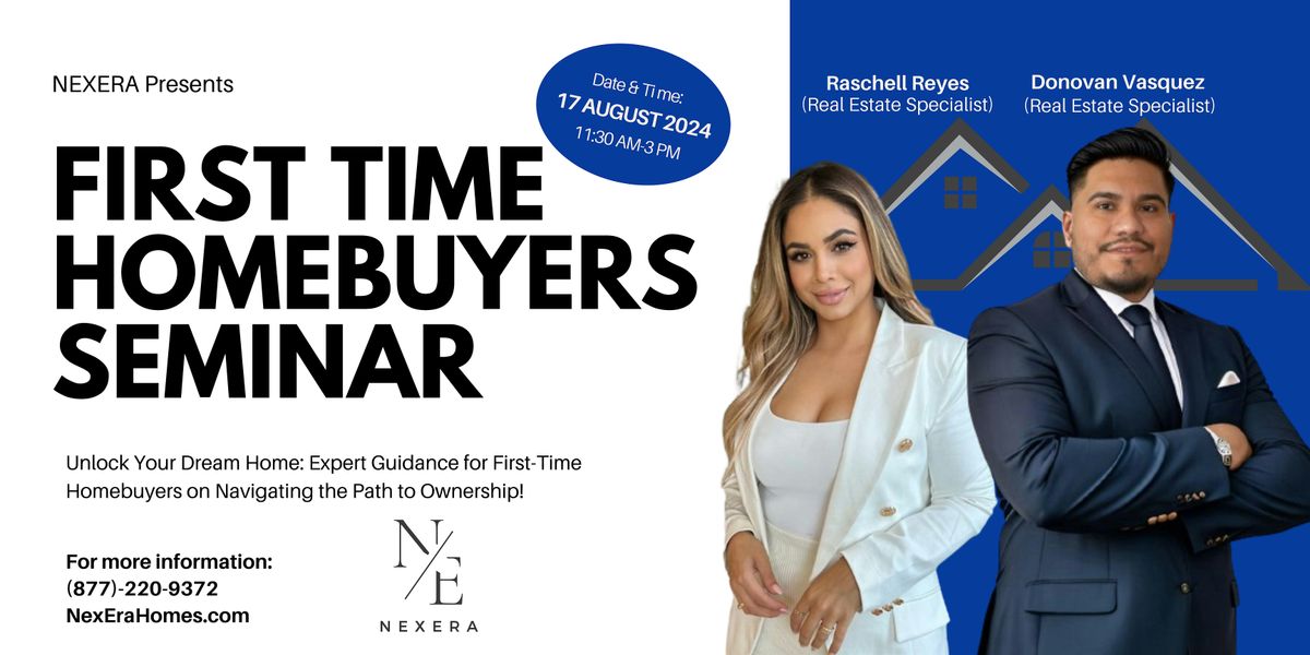 Unlock Your Path to Homeownership: Real Estate Seminar for First-Time Buyer