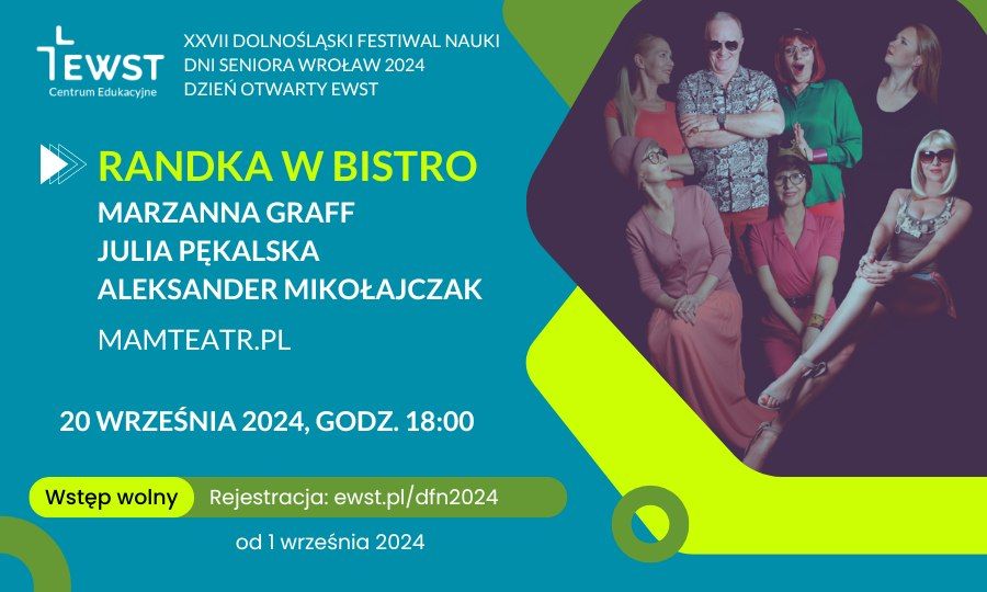 Randka w Bistro. Spektakl komediowy grupy "Mam Teatr"