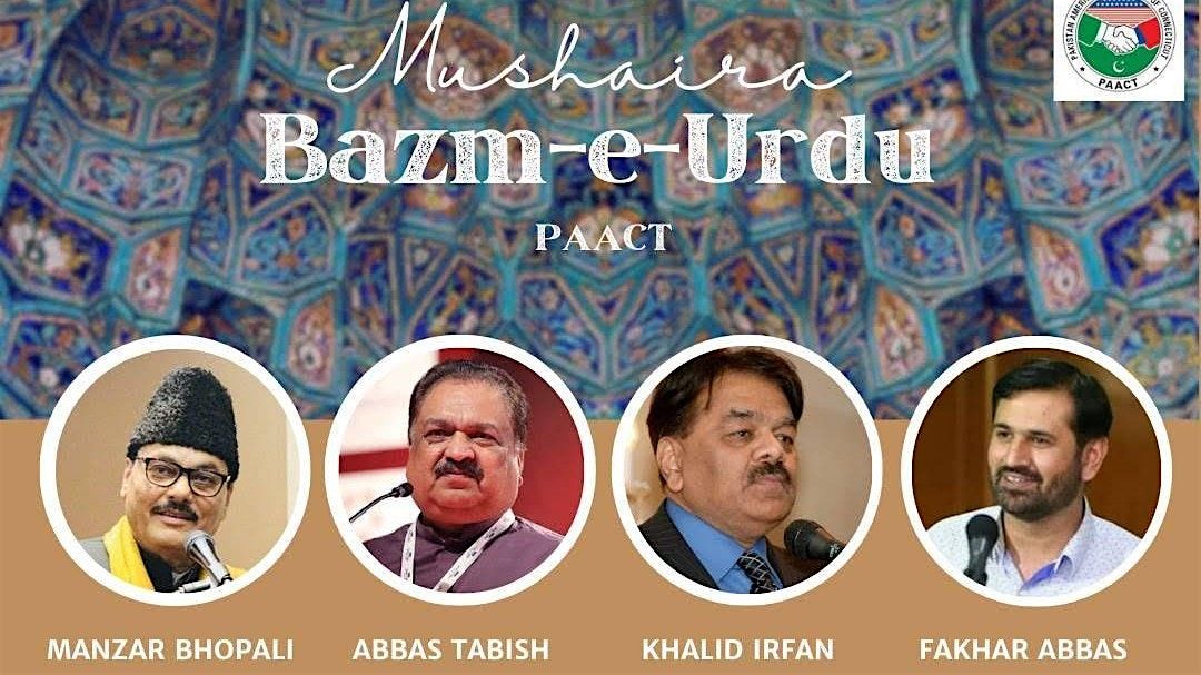 PAACT Presents Mushaira Bazm-e-Urdu