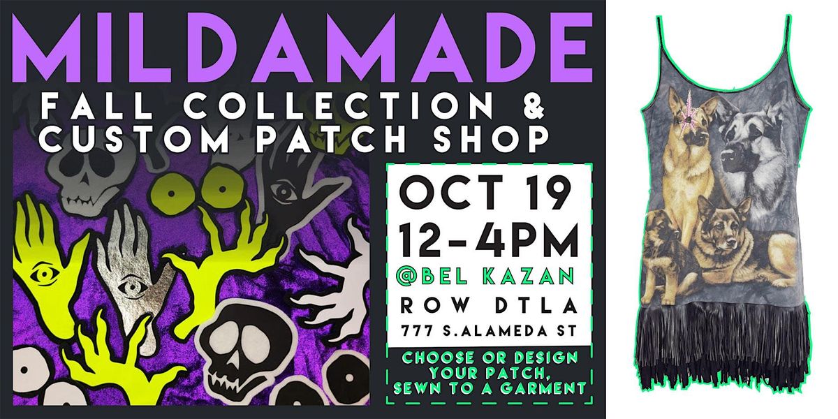 MildaMade Pop-Up @ BEL KAZAN, ROW DTLA