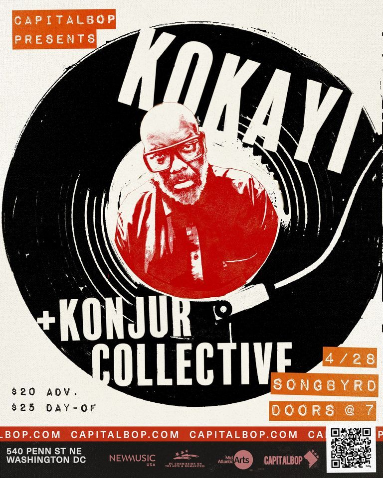 CapitalBop presents KOKAYI + Konjur Collective at Songbyrd DC