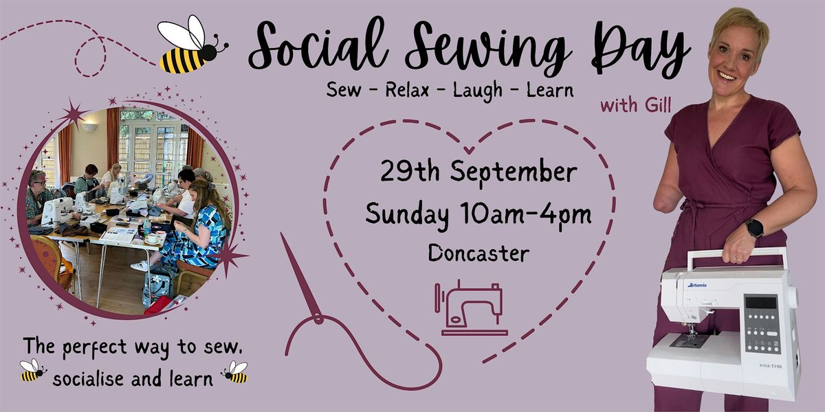 Social Sewing Day - Sunday 29th September