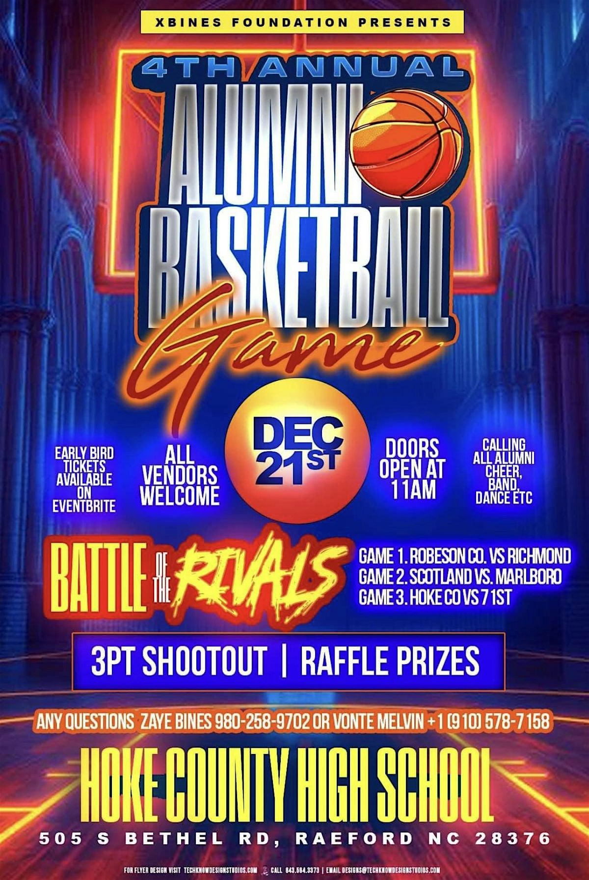 4th Annual Alumni Basketball Game