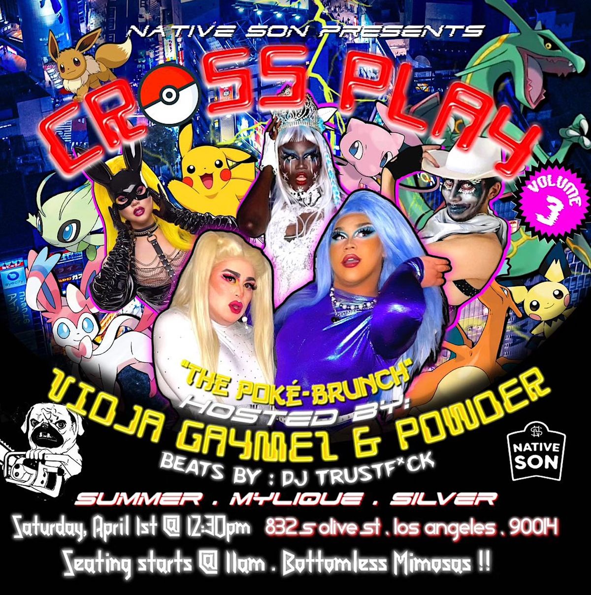 Cross Play: V3 The Poke-Brunch