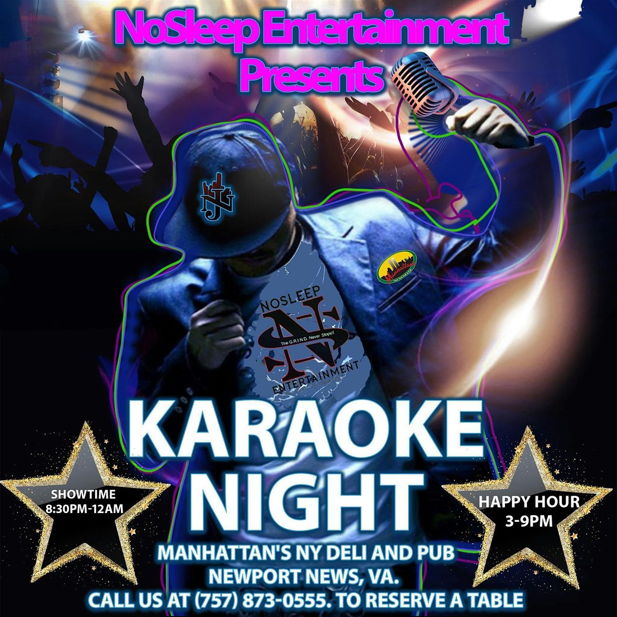 NoSleep Karaoke night