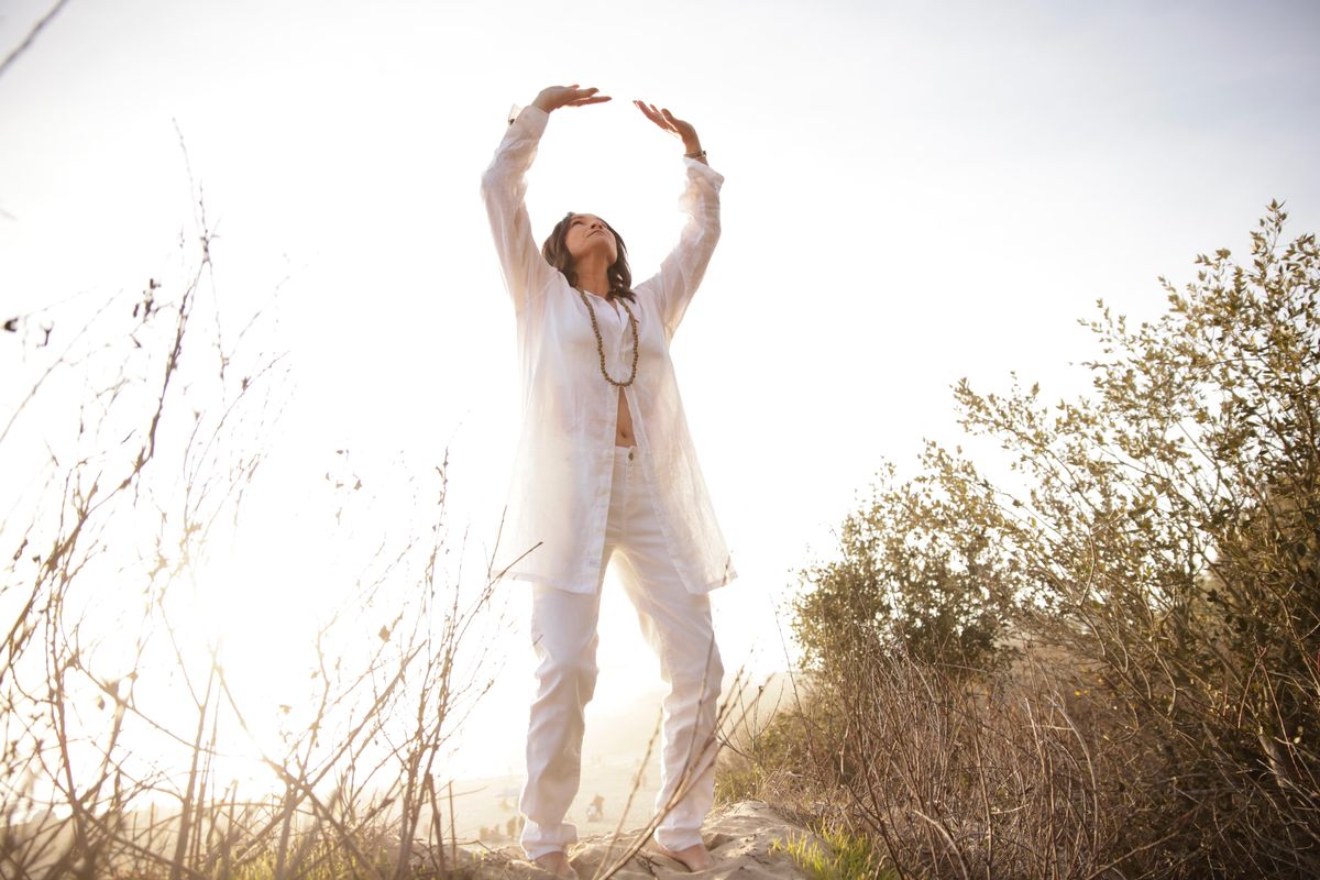 Qi Gong on the Beach