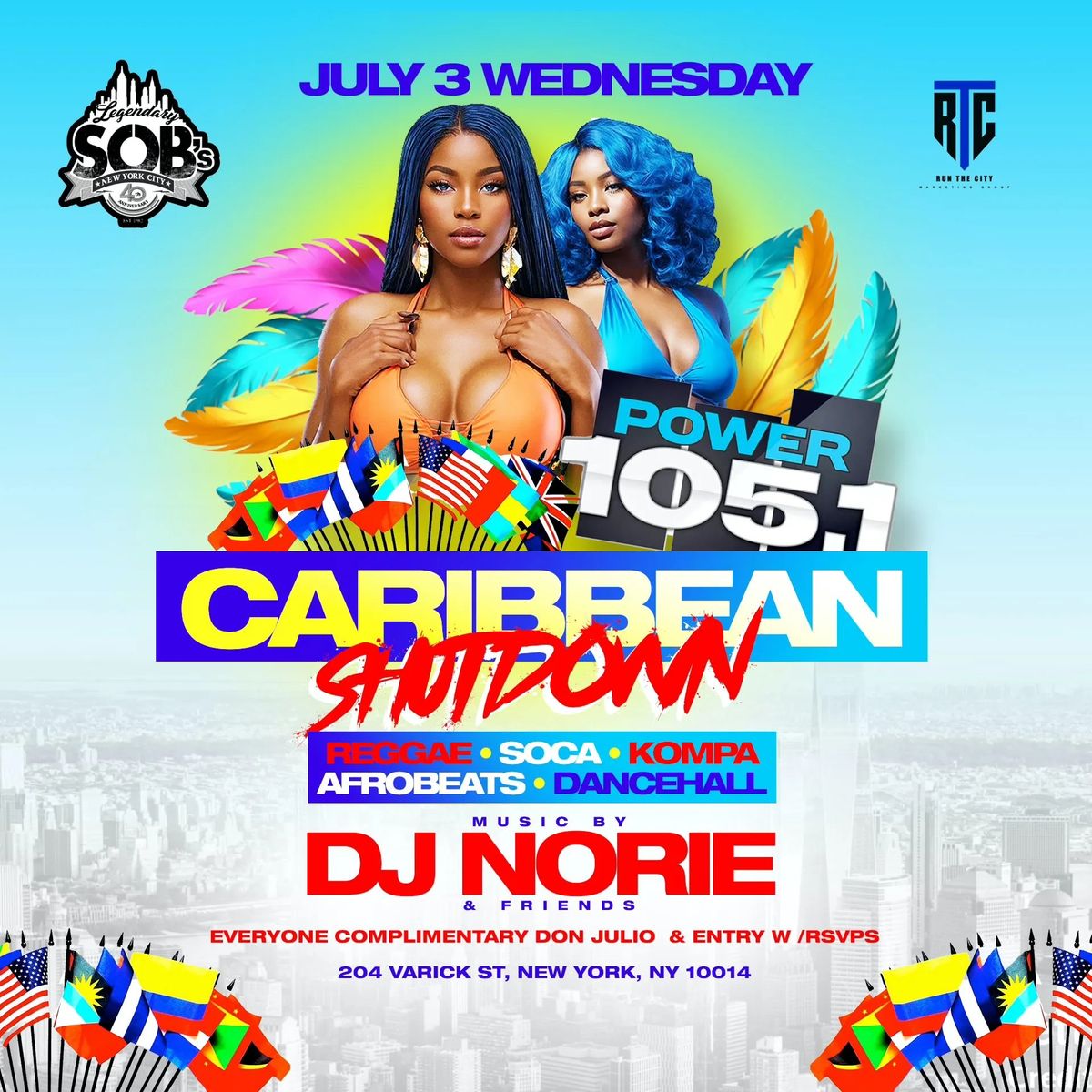 Caribbean Shutdown