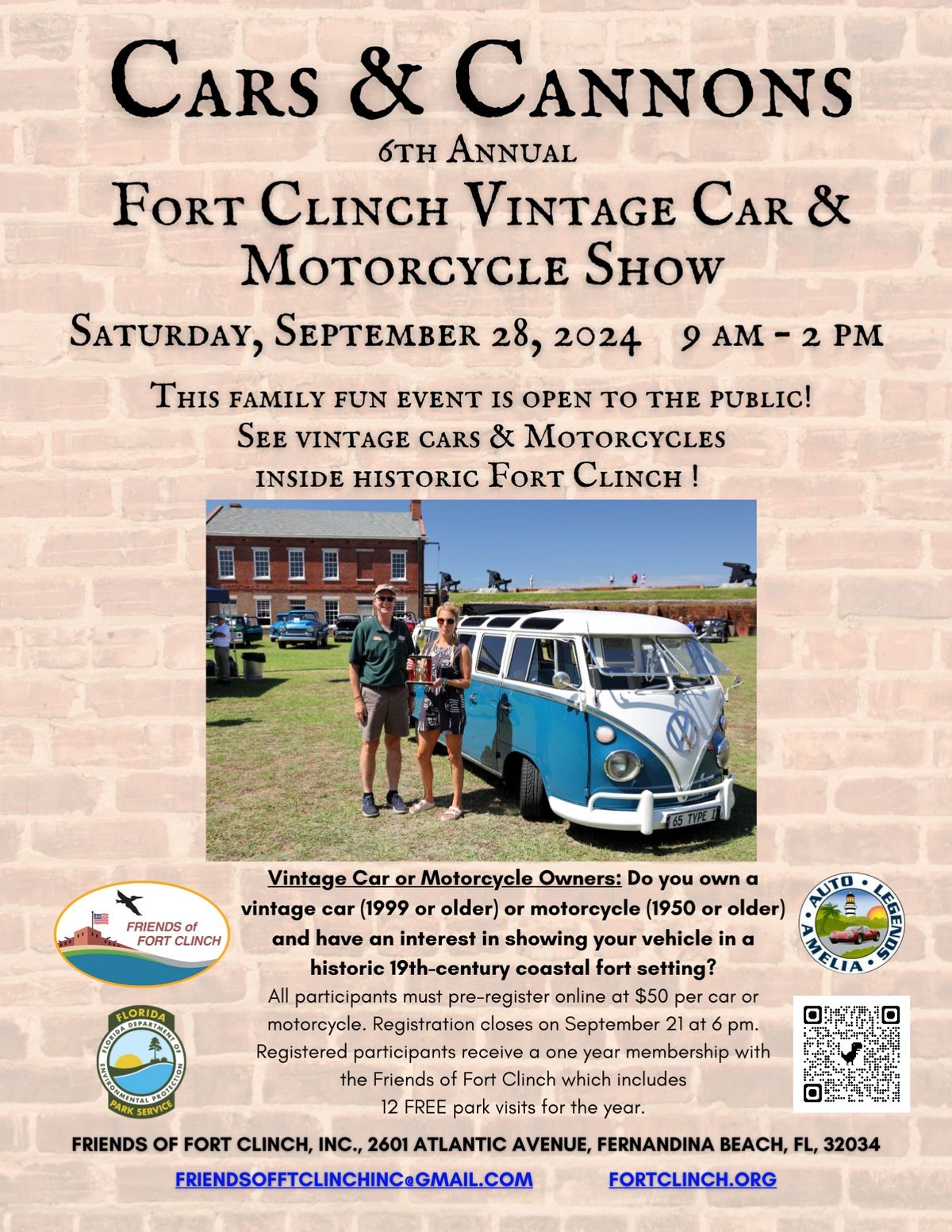 2024 CARS AND CANNONS - Vintage Car and Motorcycle Show